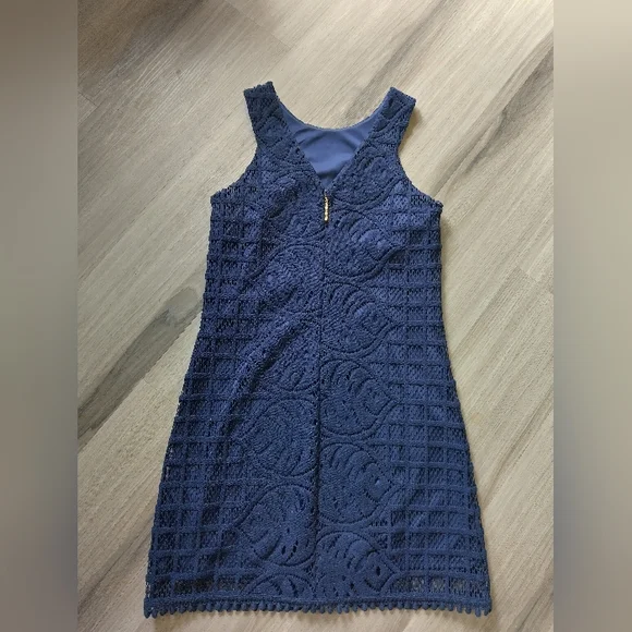 LILLY PULITZER EYELET SLEEVELESS DRESS - Picture 6 of 9